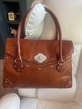Michael Kors (Vintage) Classic Brown Leather and suede Handbag